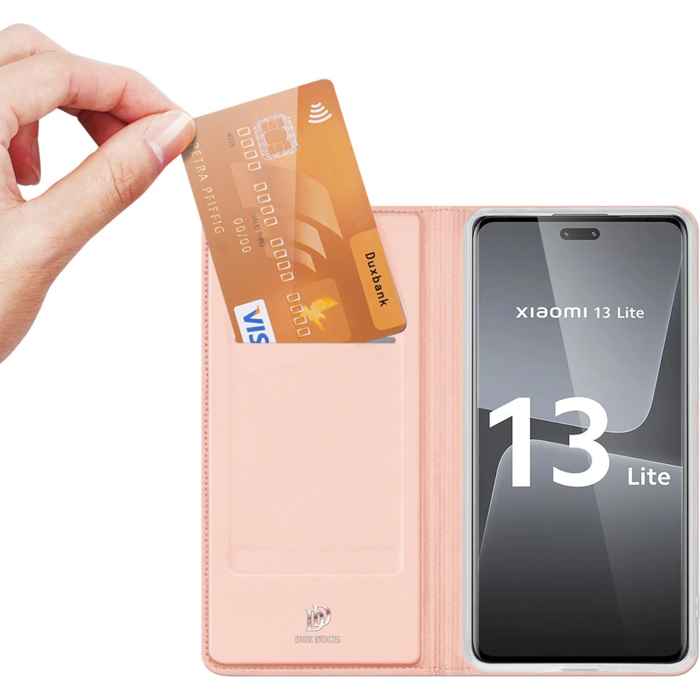Etui Dux Ducis Skin Pro Xiaomi 13 Lite różowe