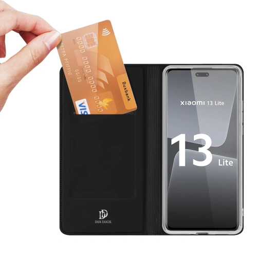 Kup Xiaomi Dux Ducis Skin Pro Tasche 13 Lite schwarz - DDS1691 - {ean13} - Sklep Home Screen