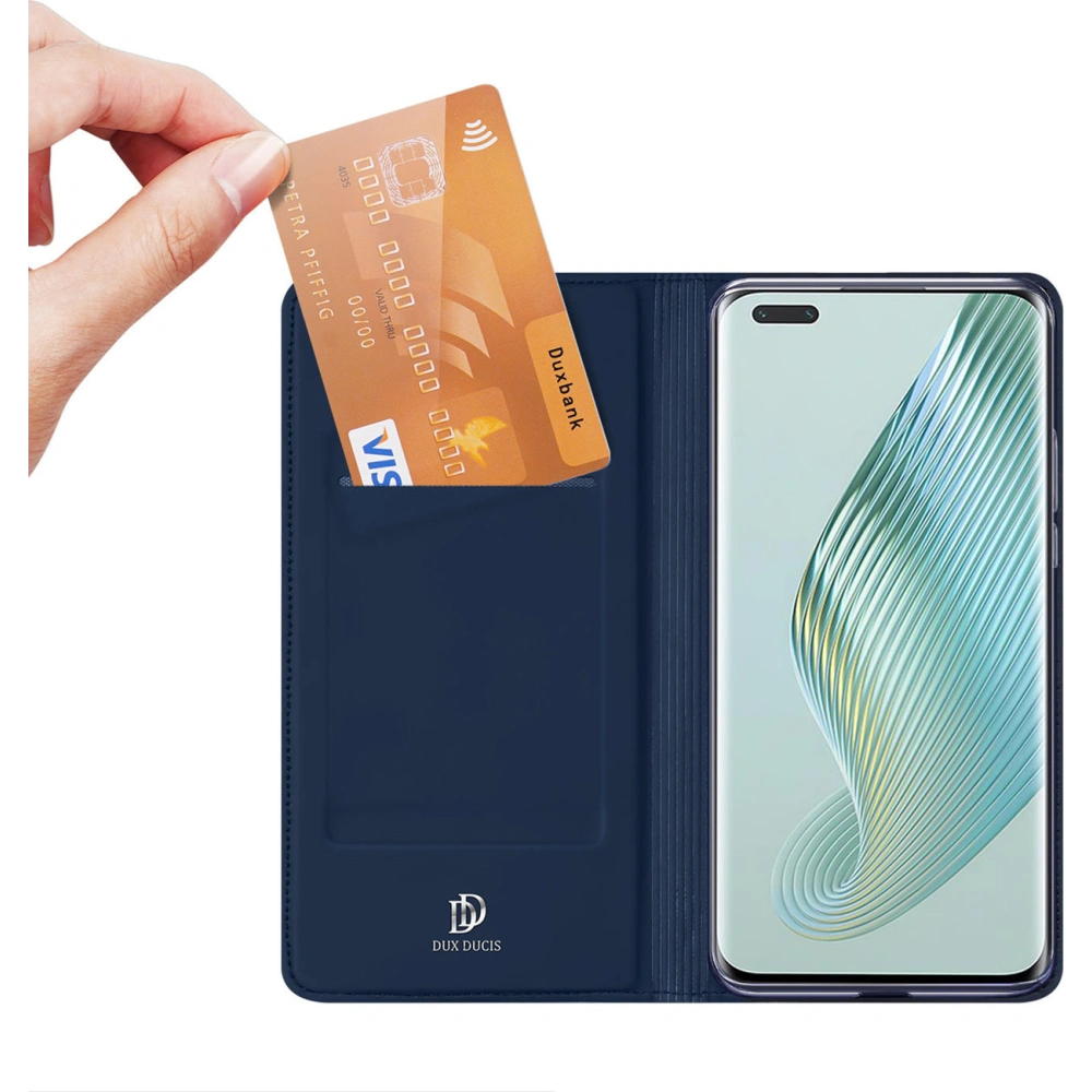 Etui Dux Ducis Skin Pro Honor Magic5 Pro niebieskie