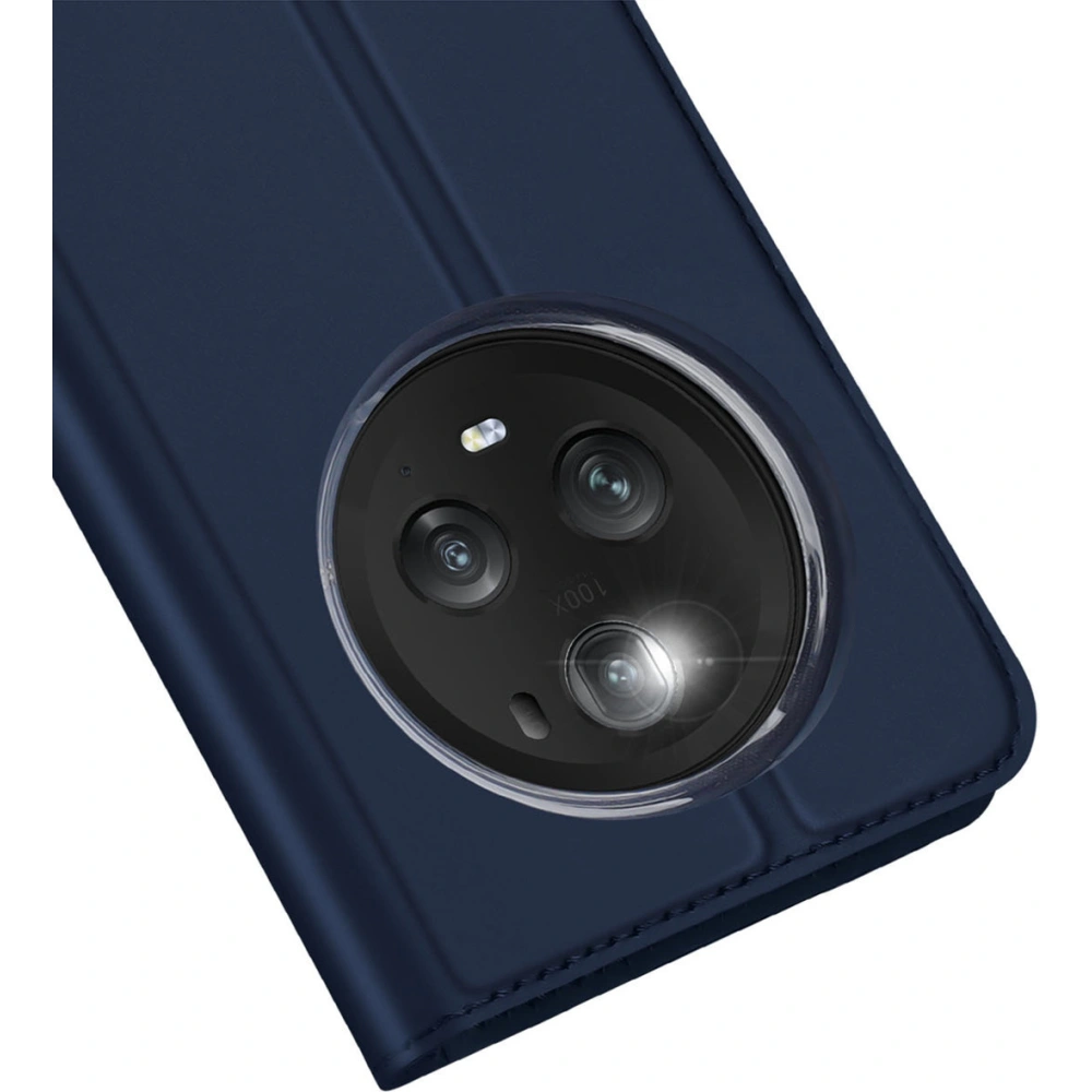 Etui Dux Ducis Skin Pro Honor Magic5 Pro niebieskie