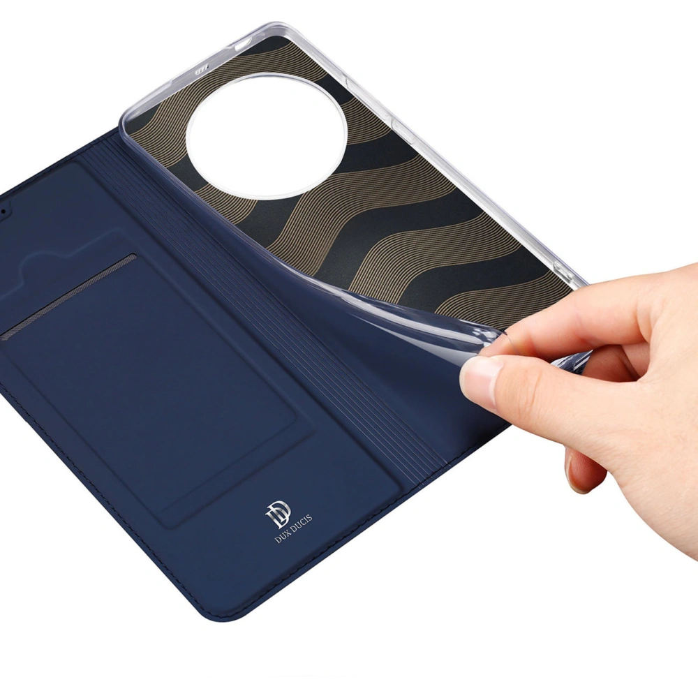 Etui Dux Ducis Skin Pro Honor Magic5 Pro niebieskie