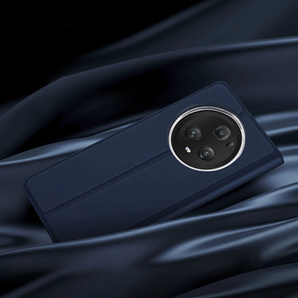 Etui Dux Ducis Skin Pro Honor Magic5 Pro niebieskie