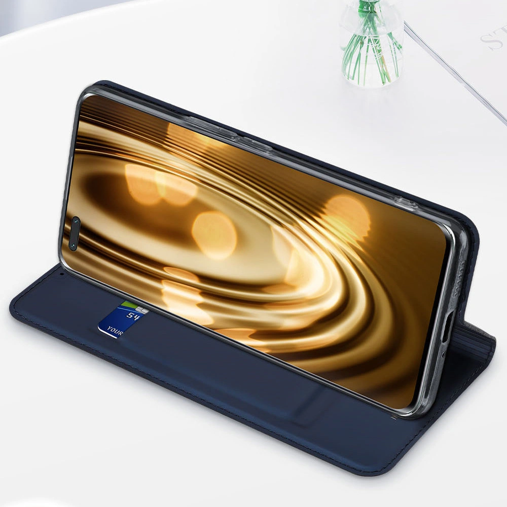 Etui Dux Ducis Skin Pro Honor Magic5 Pro niebieskie