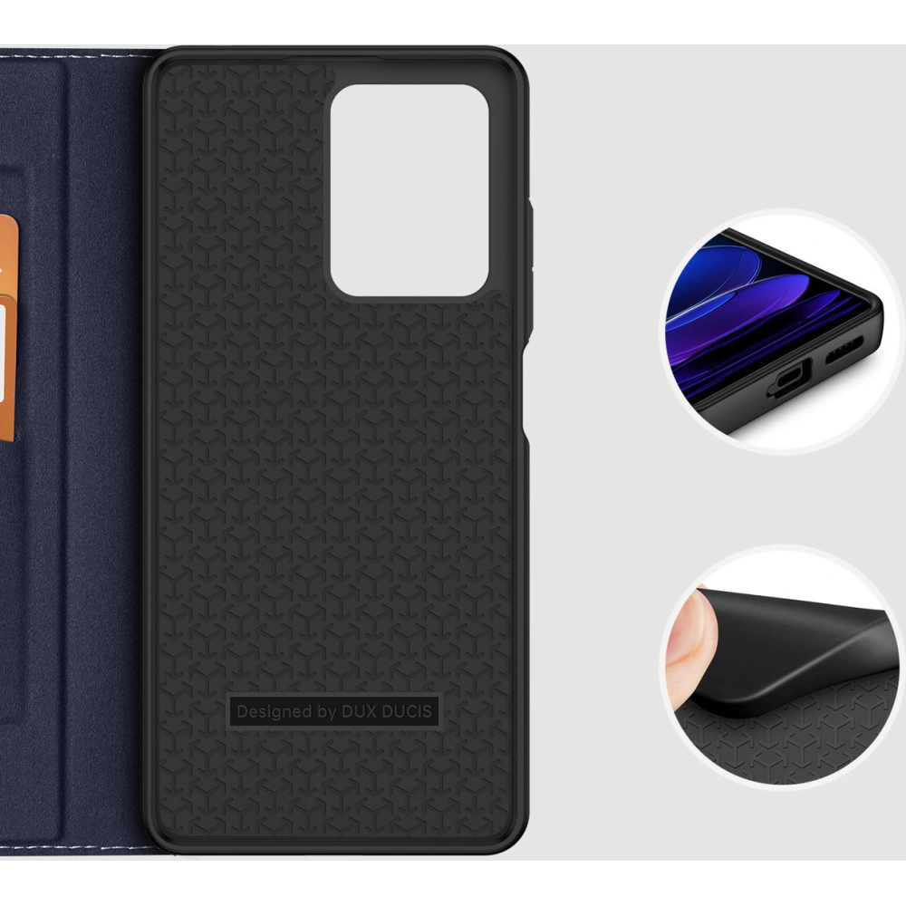 Etui Dux Ducis Skin X2 Xiaomi Redmi Note 12 Pro+ Plus niebieskie