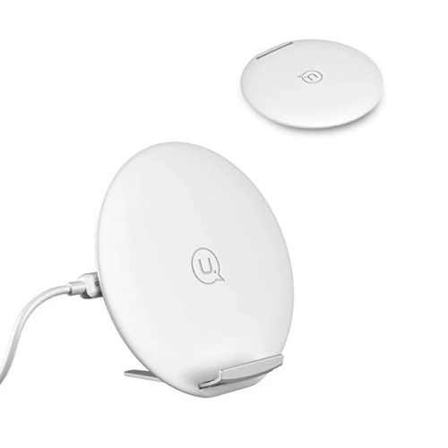 Kup Încărcător wireless USAMS V-Series Fast Charging alb/white (US-CD33) - USA976 - {ean13} - Sklep Home Screen