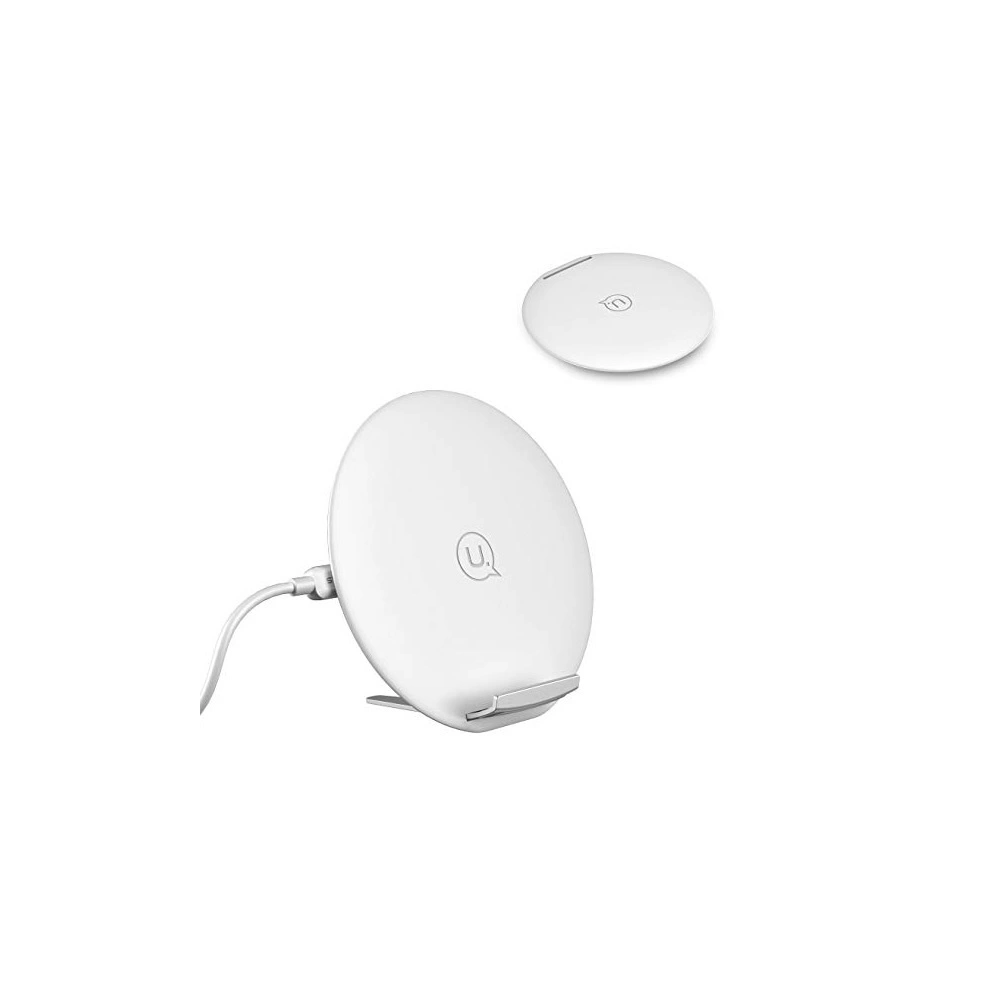 Ładowarka bezprzewodowa USAMS V-Series Fast Charging biały/white (US-CD33)