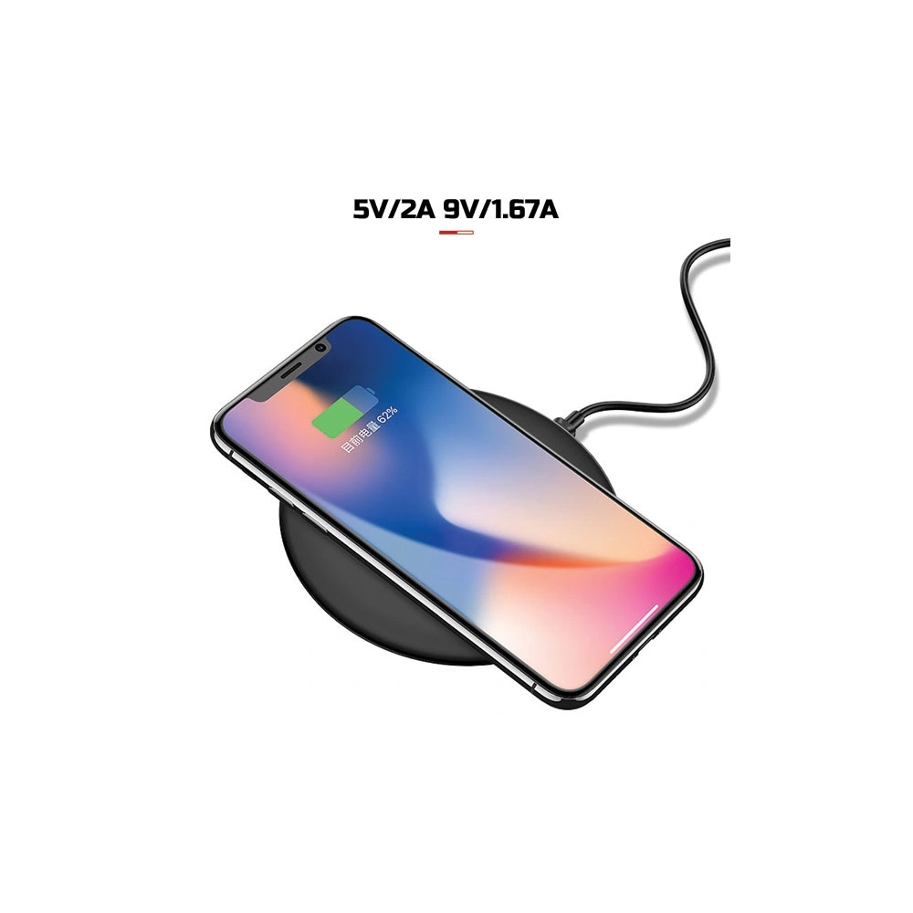 Ładowarka bezprzewodowa USAMS V-Series Fast Charging biały/white (US-CD33)