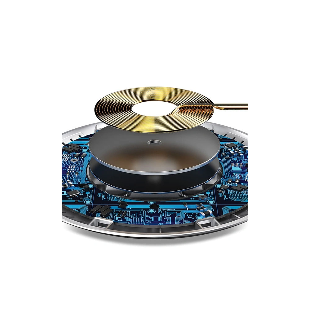 Ładowarka bezprzewodowa USAMS V-Series Fast Charging biały/white (US-CD33)