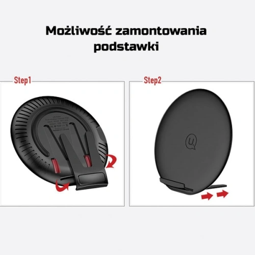 Kup Încărcător wireless USAMS V-Series Fast Charging alb/white (US-CD33) - USA976 - {ean13} - Sklep Home Screen