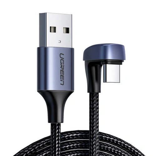Kup Úhlový kabel UGREEN US311 USB-A/USB-C 3A 2m (černý) - UGR1609 - {ean13} - Sklep Home Screen