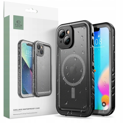 Kup Etui Tech-Protect Shellbox MagSafe IP68 Apple iPhone 14 Black - THP1952 - {ean13} - Sklep Home Screen