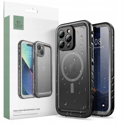 Kup Etui Tech-Protect Shellbox MagSafe IP68 Apple iPhone 14 Pro Max Fekete - THP1954 - {ean13} - Sklep Home Screen