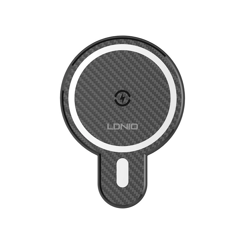 Uchwyt samochodowy z ładowarką bezprzewodową LDNIO MA20 15W (czarny)