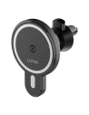 LDNIO MA20 Car Mount Holder with Wireless Charger 15W + Metal Ring (black)