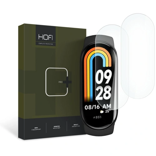 Kup Hidrogél fólia Hofi Hydroflex Pro+ Xiaomi Smart Band 8 / 8 NFC / 9 Clear [2 PACK] - HOFI383 - {ean13} - Sklep Home Screen