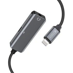 Kup Tech-Protect 3.5mm Adapter Ultraboost Lightning/Mini-Buchse + Lightning Schwarz - THP1957 - {ean13} - Sklep Home Screen