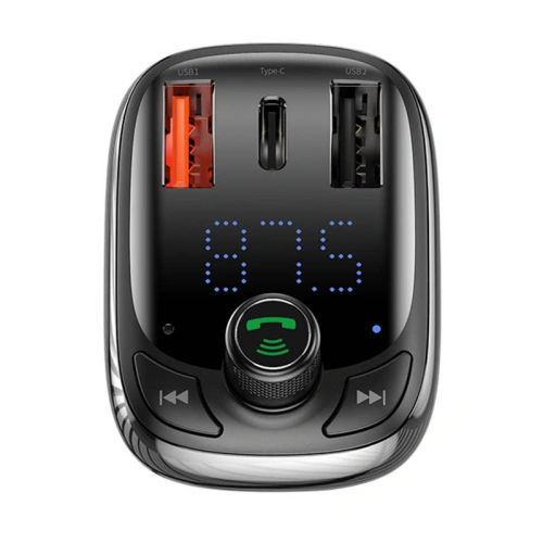Kup Transmiter automobilový Baseus Bluetooth MP3 S-13 (černý) - BSU4189 - {ean13} - Sklep Home Screen