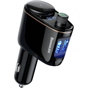 Kup Transmiter samochodowy Baseus Bluetooth MP3 S-06 (czarny) - BSU4190 - {ean13} - Sklep Home Screen