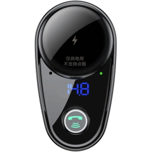 Kup Transmiter samochodowy Baseus Bluetooth MP3 S-06 (czarny) - BSU4190 - {ean13} - Sklep Home Screen