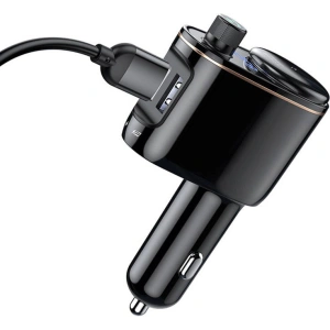 Buy Baseus Car Transmitter Bluetooth MP3 S-06 (black) - BSU4190 - {ean13} - Home Screen Store Europe