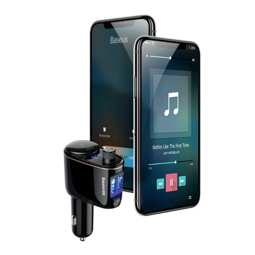 Kup Transmiter samochodowy Baseus Bluetooth MP3 S-06 (czarny) - BSU4190 - {ean13} - Sklep Home Screen