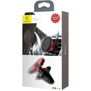 Buy Baseus Magnetic Car Mount Holder (red) - BSU4191 - {ean13} - Home Screen Store Europe