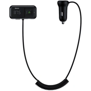 Kup Transmiter samochodowy Baseus Bluetooth MP3 S-16 (czarny) - BSU4192 - {ean13} - Sklep Home Screen