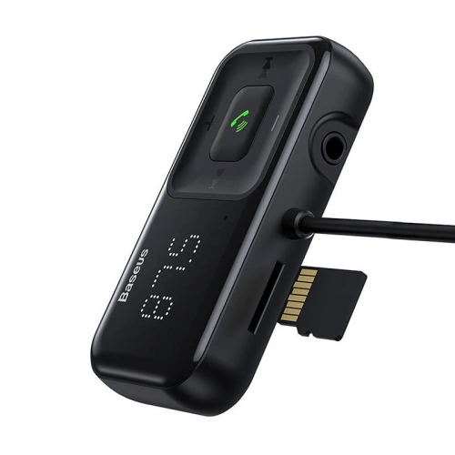 Kup Transmiter samochodowy Baseus Bluetooth MP3 S-16 (czarny) - BSU4192 - {ean13} - Sklep Home Screen