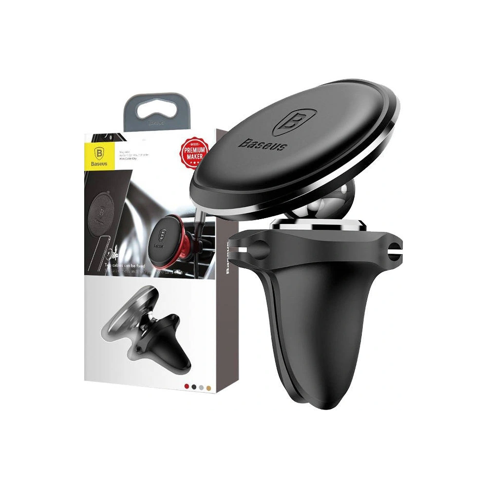 Uchwyt samochodowy magnetyczny Baseus na telefon (czarny)