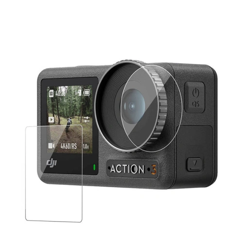 Kup Sticlă securizată TELESIN pentru obiectiv și ecran DJI Osmo Action 3 - TLS115 - {ean13} - Sklep Home Screen