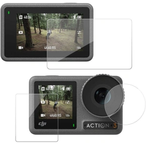 Kup Szkło hartowane TELESIN na obiektyw i ekran DJI Osmo Action 3 - TLS115 - {ean13} - Sklep Home Screen