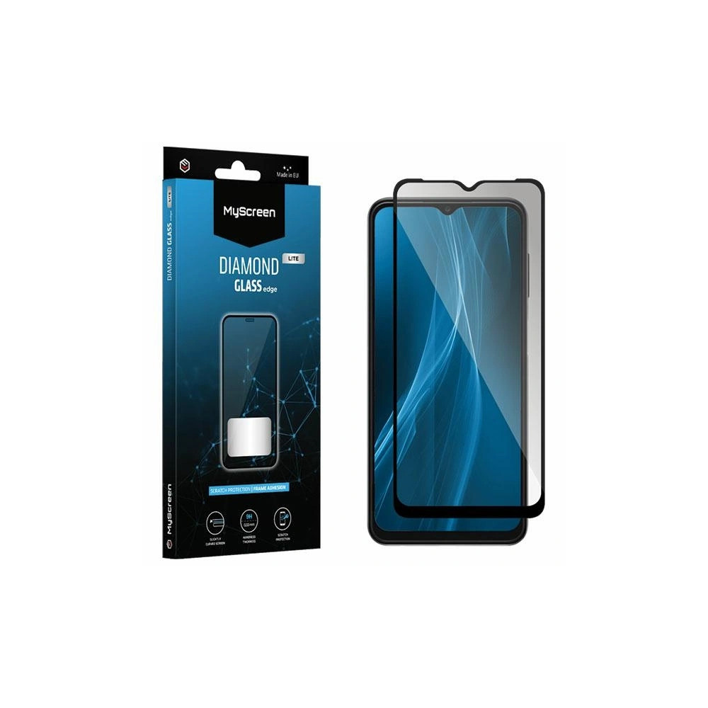 Szkło hartowane MyScreen Diamond Glass Edge Lite FG Realme C55/10 Pro czarny/black Full Glue