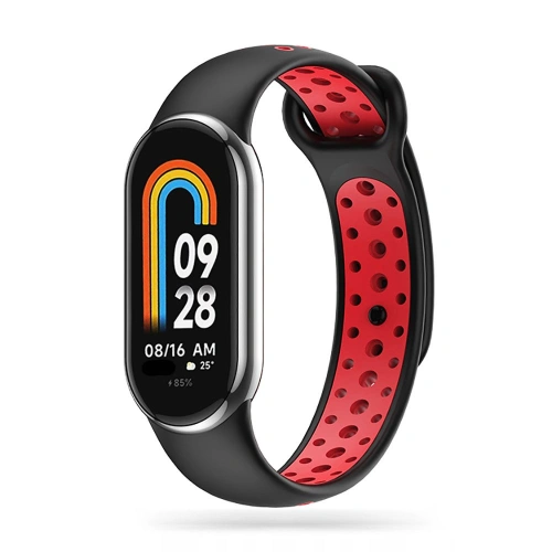 Buy Tech-Protect Softband Xiaomi Smart Band 8 / 8 NFC / 9 Black/red - THP1980 - {ean13} - Home Screen Store Europe