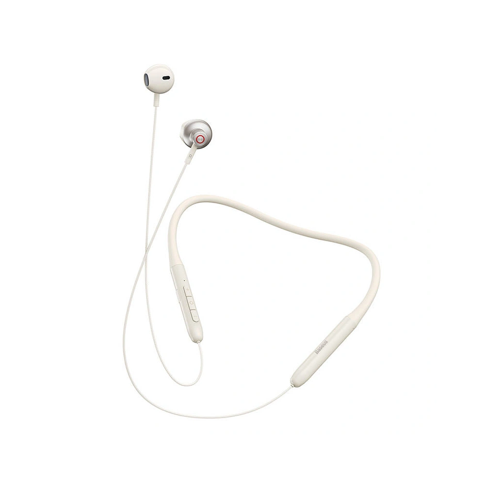 Słuchawki bezprzewodowe Baseus Bowie P1 Bluetooth 5.2 (beżowe)