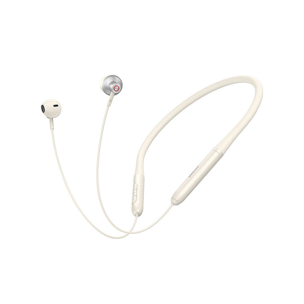 Słuchawki bezprzewodowe Baseus Bowie P1 Bluetooth 5.2 (beżowe)