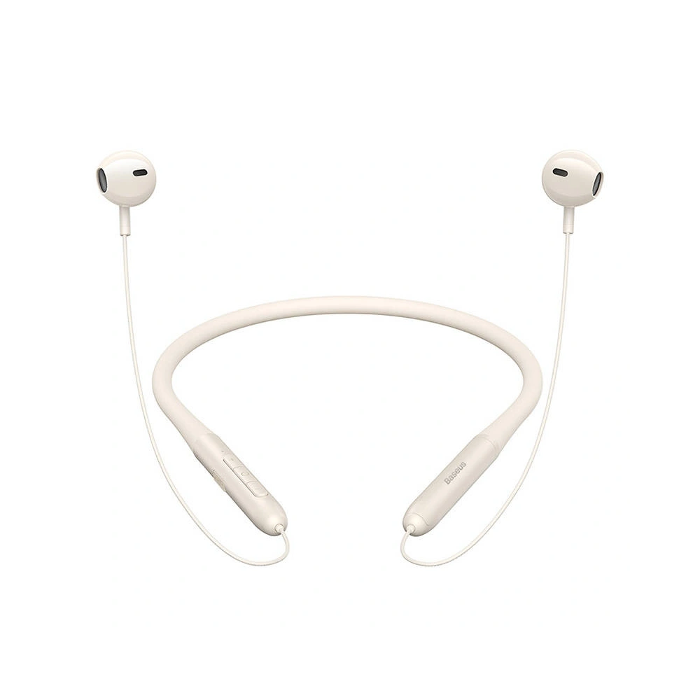 Słuchawki bezprzewodowe Baseus Bowie P1 Bluetooth 5.2 (beżowe)