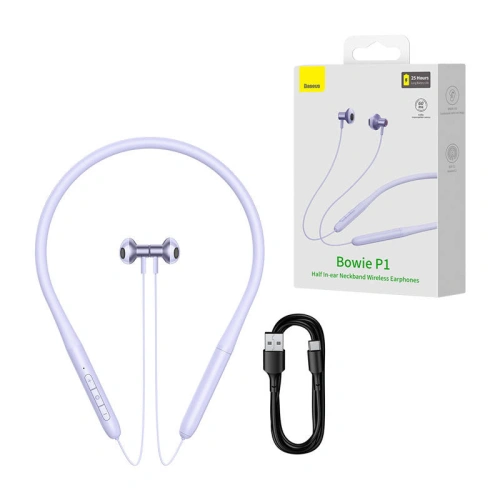 Kup Căști wireless Baseus Bowie P1 Bluetooth 5.2 (violete) - BSU4197 - {ean13} - Sklep Home Screen