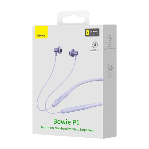 Kup Vezeték nélküli fejhallgató Baseus Bowie P1 Bluetooth 5.2 (lila) - BSU4197 - {ean13} - Sklep Home Screen