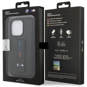 Kup Etui BMW BMHCP14X22GSLK Apple iPhone 14 Pro Max czarny/black hardcase Grip Hot Stamp - BMW463 - {ean13} - Sklep Home Screen
