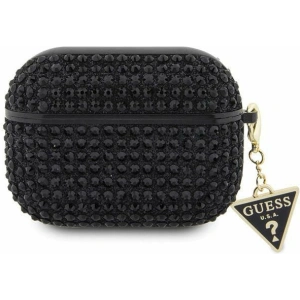 Buy Guess GUA2HDGTPK AirPods 1/2 cover czarny/black Rhinestone Triangle Charm - GUE2579 - {ean13} - Home Screen Store Europe