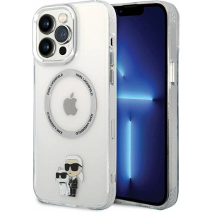 Buy Karl Lagerfeld KKLHMP13XHNKCIT iPhone 13 Pro Max 6,7" hardcase transparent Iconic Karl&Choupette Magsafe - KLD1575 - {ean13} - Home Screen Store Europe