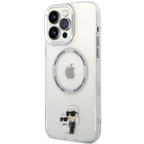 Kup Etui Karl Lagerfeld KKLHMP13XHNKCIT Apple iPhone 13 Pro Max hardcase transparent Iconic Karl&Choupette Magsafe - KLD1575 - {ean13} - Sklep Home Screen