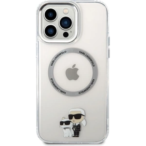 Buy Karl Lagerfeld KKLHMP13XHNKCIT iPhone 13 Pro Max 6,7" hardcase transparent Iconic Karl&Choupette Magsafe - KLD1575 - {ean13} - Home Screen Store Europe