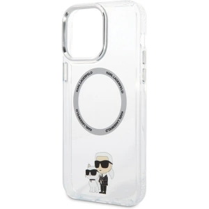 Buy Karl Lagerfeld KKLHMP13XHNKCIT iPhone 13 Pro Max 6,7" hardcase transparent Iconic Karl&Choupette Magsafe - KLD1575 - {ean13} - Home Screen Store Europe