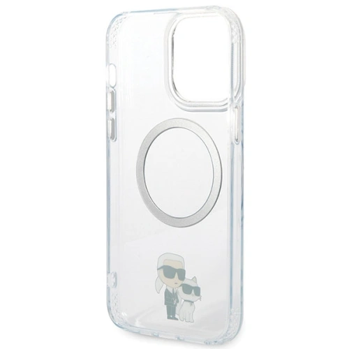 Kup Etui Karl Lagerfeld KKLHMP13XHNKCIT Apple iPhone 13 Pro Max hardcase transparent Iconic Karl&Choupette Magsafe - KLD1575 - {ean13} - Sklep Home Screen