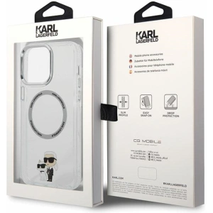 Buy Karl Lagerfeld KKLHMP13XHNKCIT iPhone 13 Pro Max 6,7" hardcase transparent Iconic Karl&Choupette Magsafe - KLD1575 - {ean13} - Home Screen Store Europe