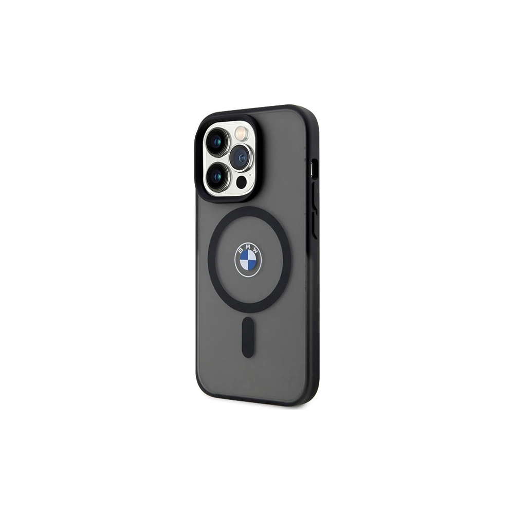 Etui BMW BMHMP14LDSLK Apple iPhone 14 Pro czarny/black hardcase Signature MagSafe