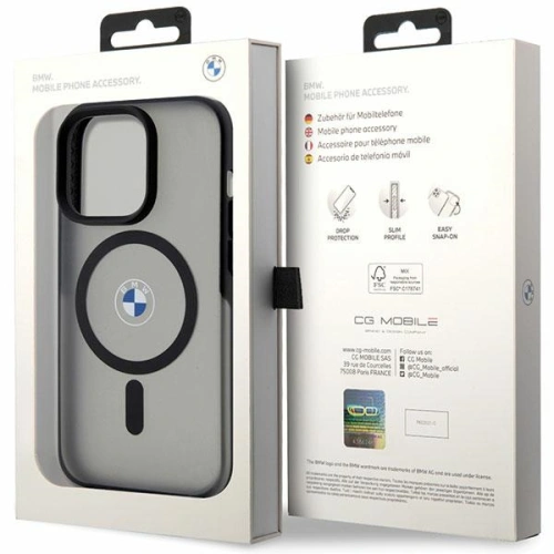 Kup Etui BMW BMHMP14LDSLK Apple iPhone 14 Pro czarny/black hardcase Signature MagSafe - BMW464 - {ean13} - Sklep Home Screen