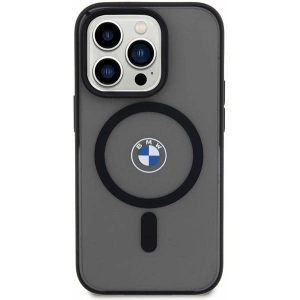 Etui BMW BMHMP14MDSLK Apple iPhone 14 Plus / 15 Plus czarny/black hardcase Signature MagSafe