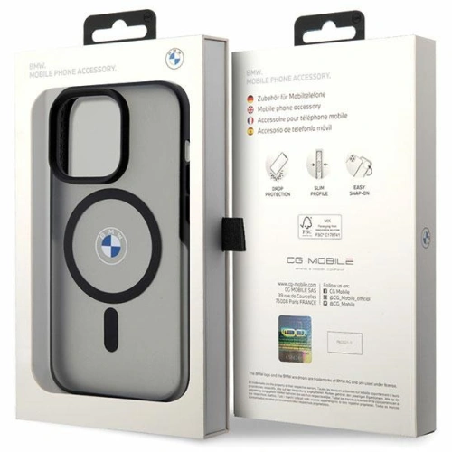 Kup Etui BMW BMHMP14XDSLK Apple iPhone 14 Pro Max černý/black hardcase Signature MagSafe - BMW466 - {ean13} - Sklep Home Screen